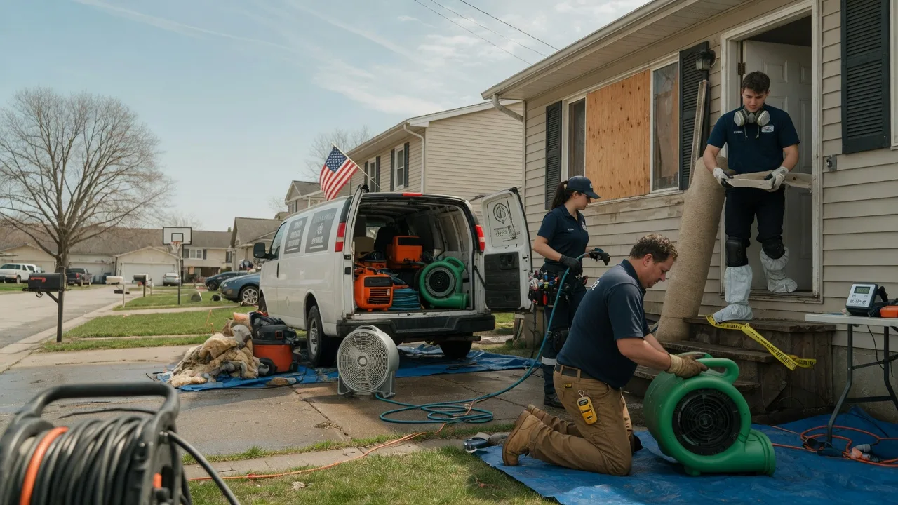 Water Damage Restoration in Woodstock, GA near me